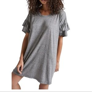 Current/Elliott Ruffle Roadie T-shirt Dress